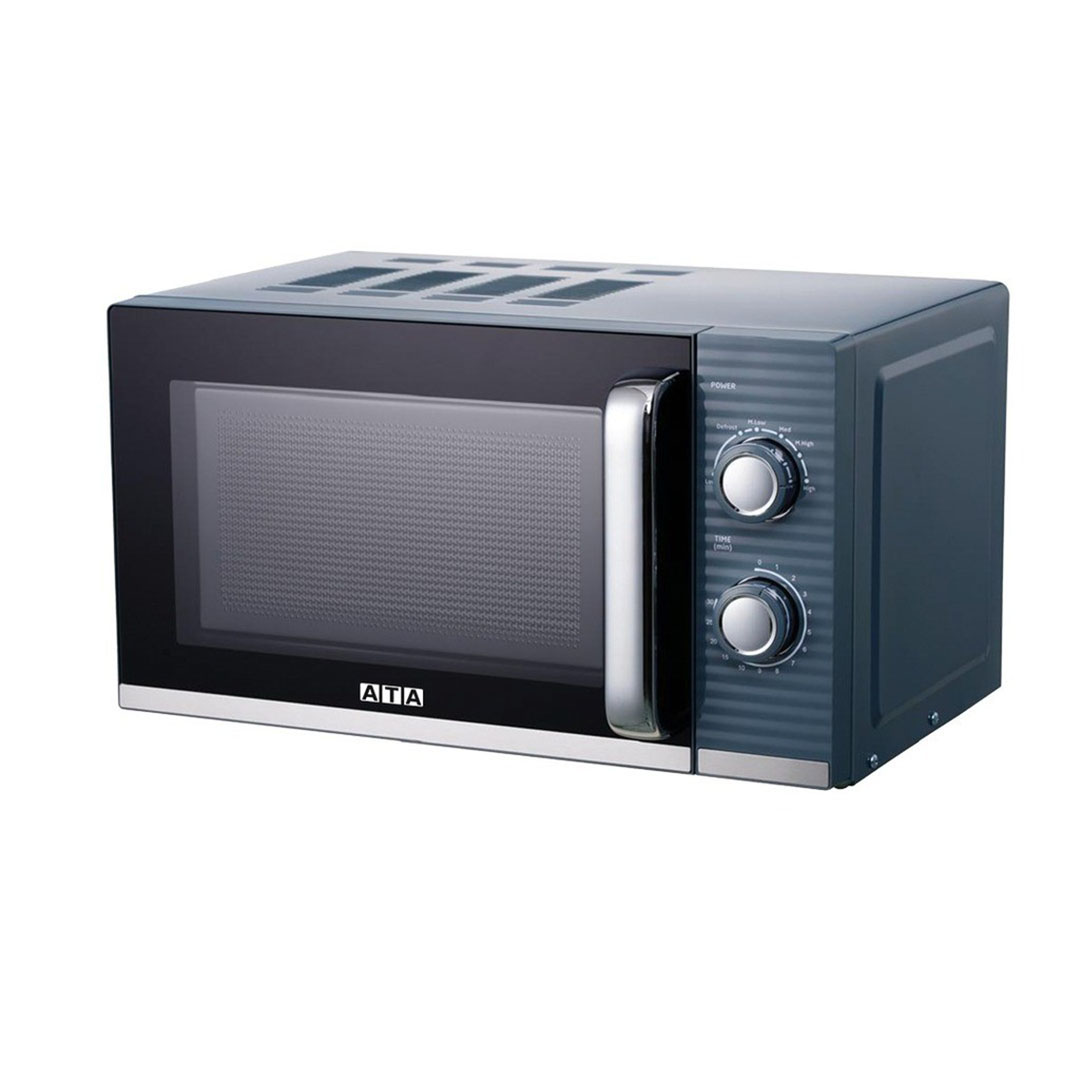 ATA ميكروويف 20 لتر 1200 وات أزرق في رمادي - MW20LN002