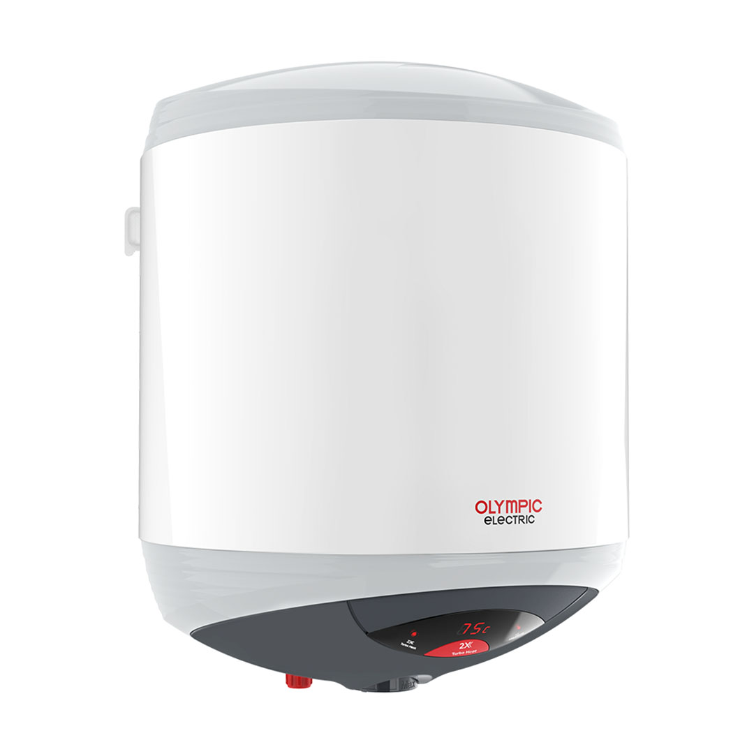 سخان كهرباء اوليمبيك اليكتريك هيرو تربو ديجيتال - 80 لتر - أبيض - 945105438
