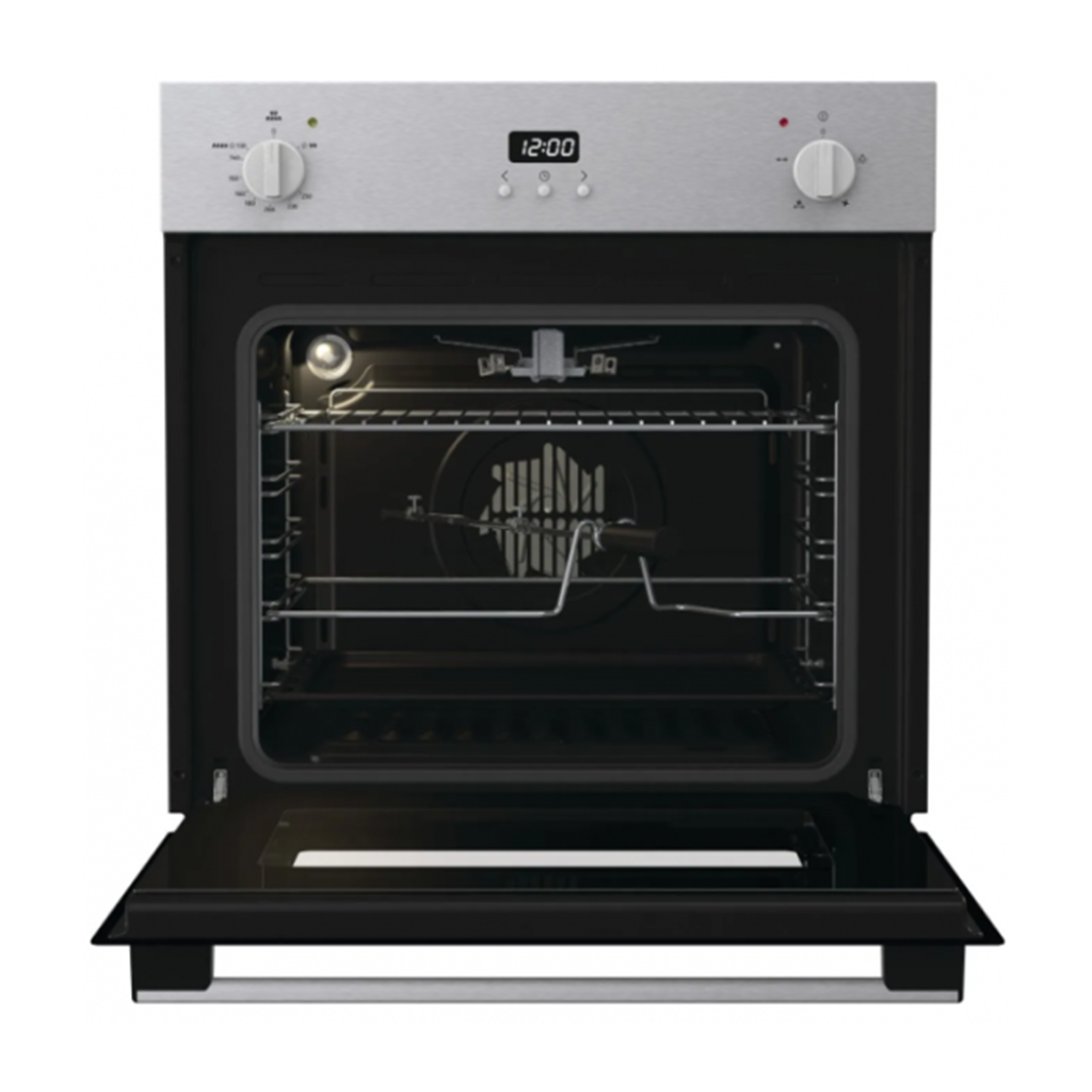 فرن غاز جورينيا بلت ان 60 سم - استانلس ستيل - أسود - BOG6632E01X