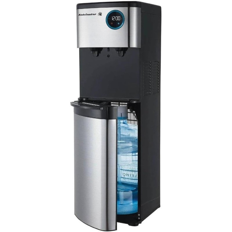 مبرد مياه كلفنيتور تحميل سفلي 2 حنفية بشاشة ديجيتال - ستانلس ستيل - YL1834S