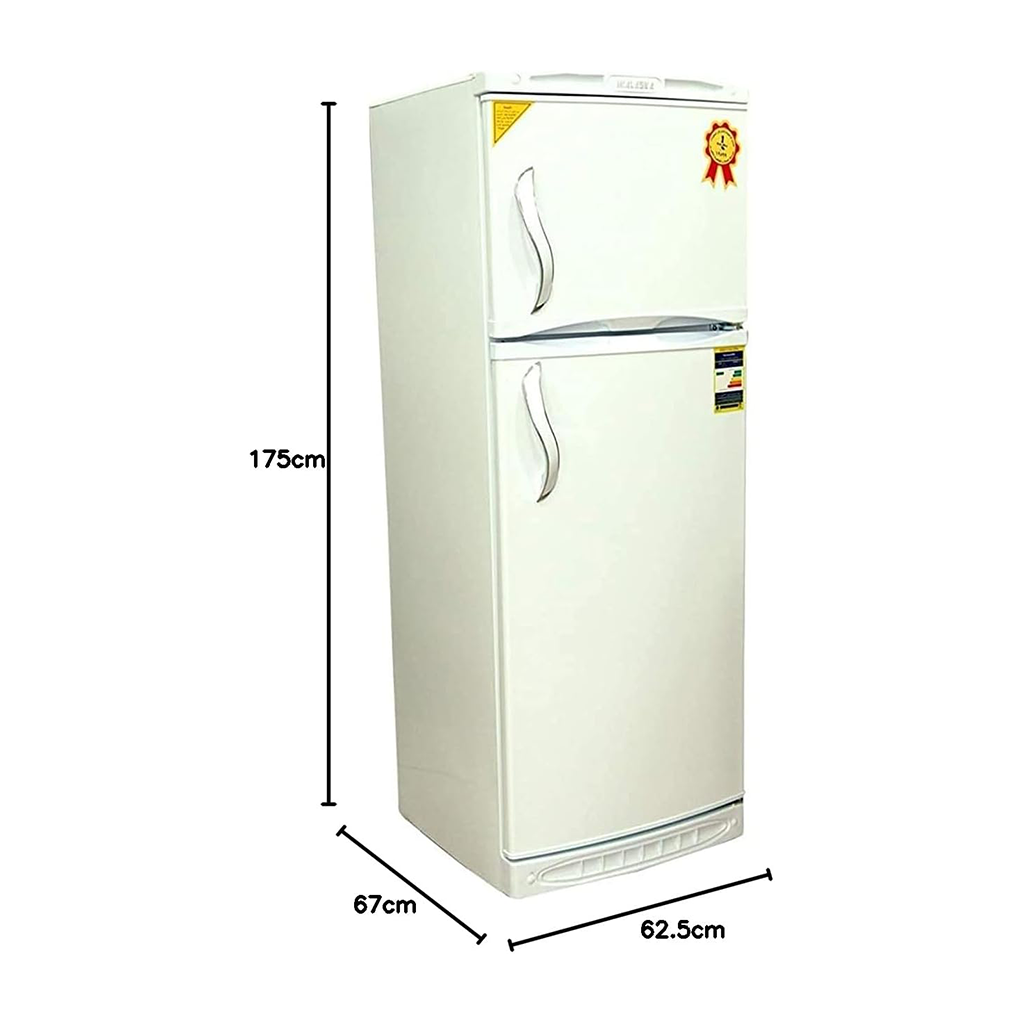 ثلاجة الاسكا - ديفروست - 337 لتر - ابيض- KSD335