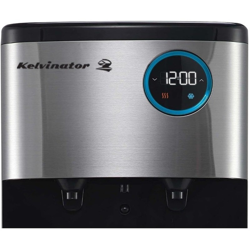 مبرد مياه كلفنيتور تحميل سفلي 2 حنفية بشاشة ديجيتال - ستانلس ستيل - YL1834S