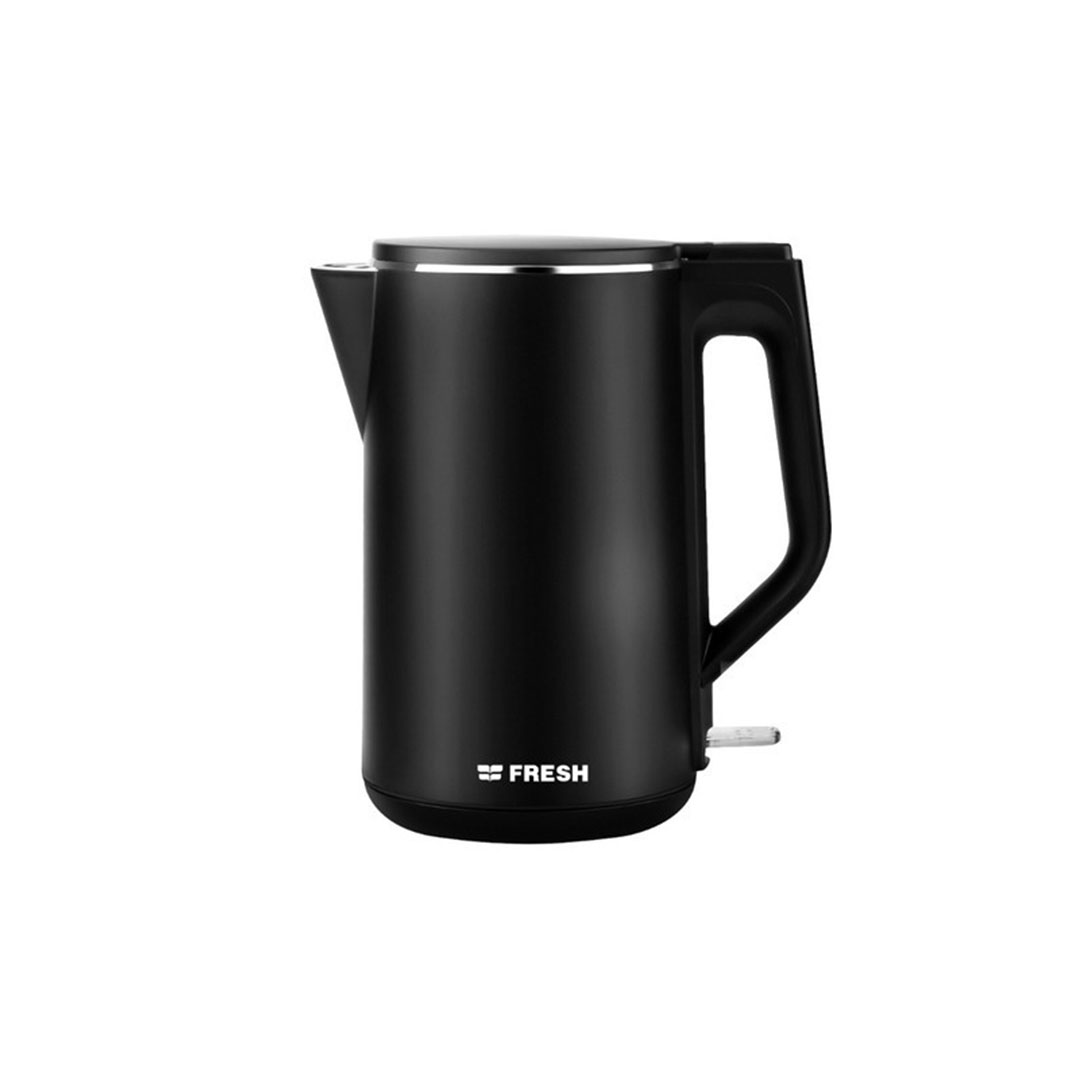 غلاية مياه فريش - 1.7 لتر - طبقتين - أسود - ST/PC