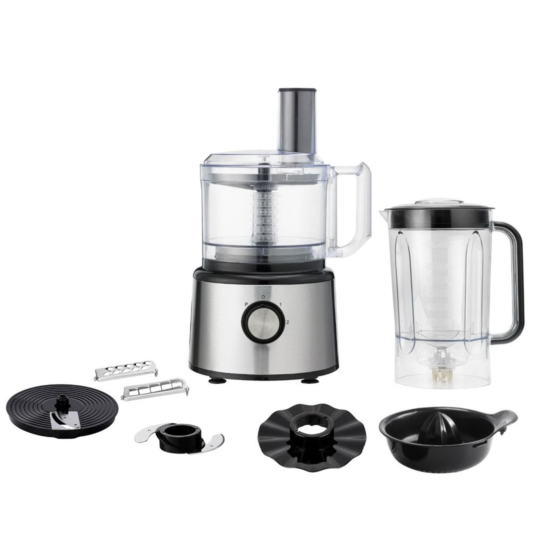 محضر طعام فريش متعدد الاستخدامات - مزود بخلاط - 750 وات - ستانلس - FFP750SJ