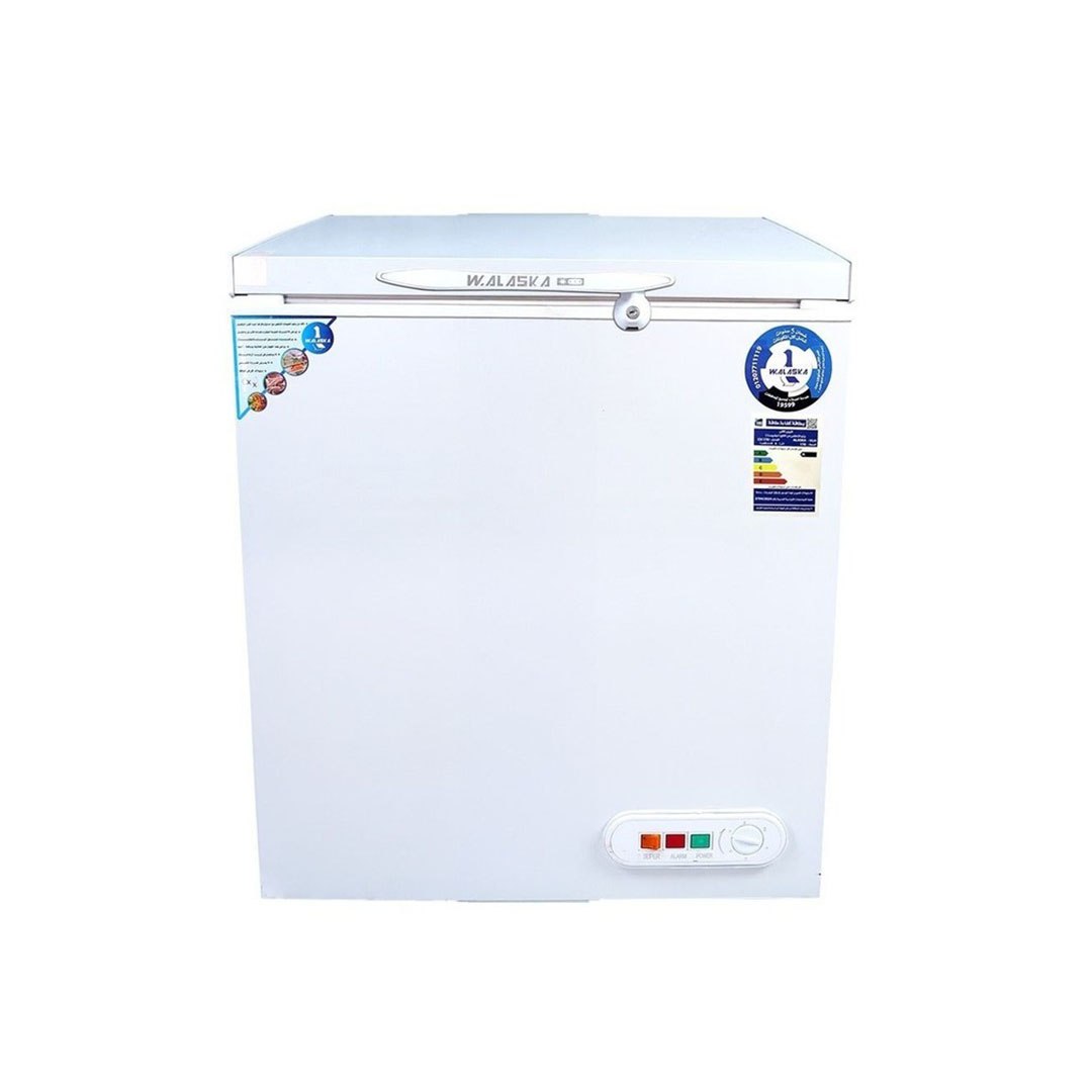 ديب فريزر الاسكا افقي - 170 لتر - أبيض - CH170-ST