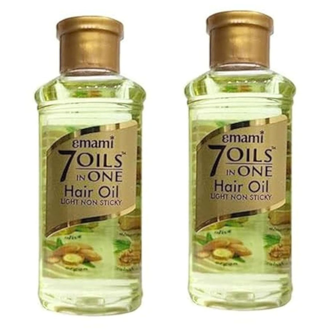 زيت شعر 7 زيوت في 1 - إيمامي - 19 مللي - 2 قطعة