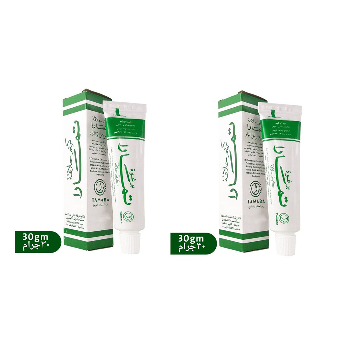 كريم الحلاقة تامارا - 30 جرام - 2 قطعة