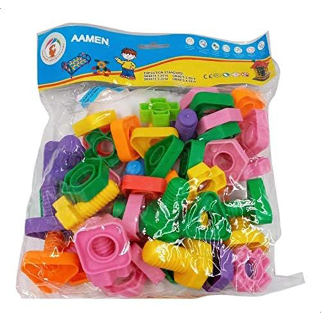 لعبة تركيب مسامير وصواميل للاطفال