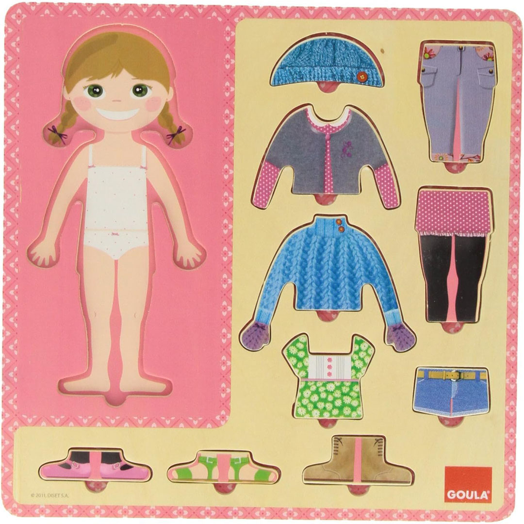 احجية جيغسو خشبية لتسلية الأطفال