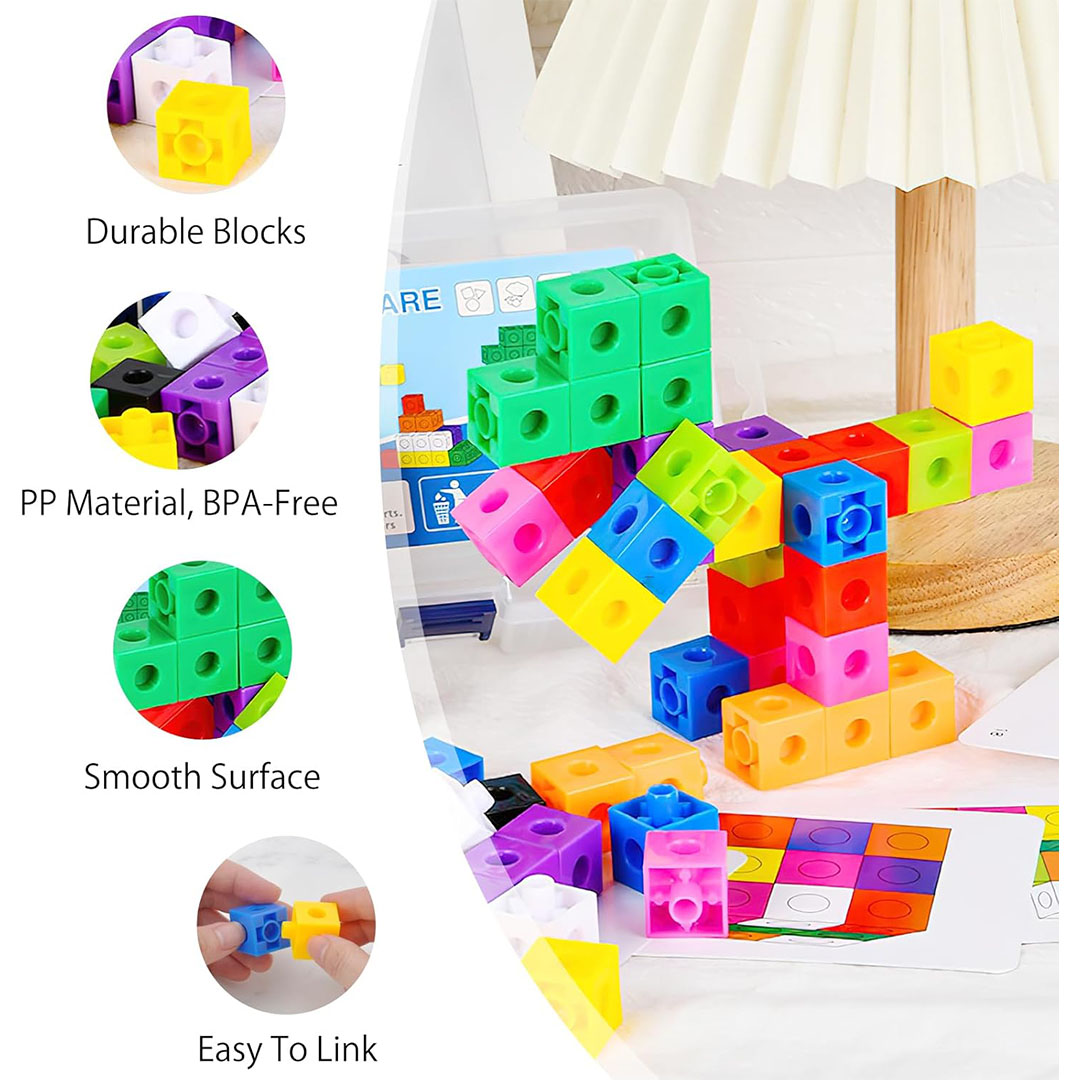 لعبة مكعبات صغيرة للأطفال لتنمية مهارتهم - 100 قطعة