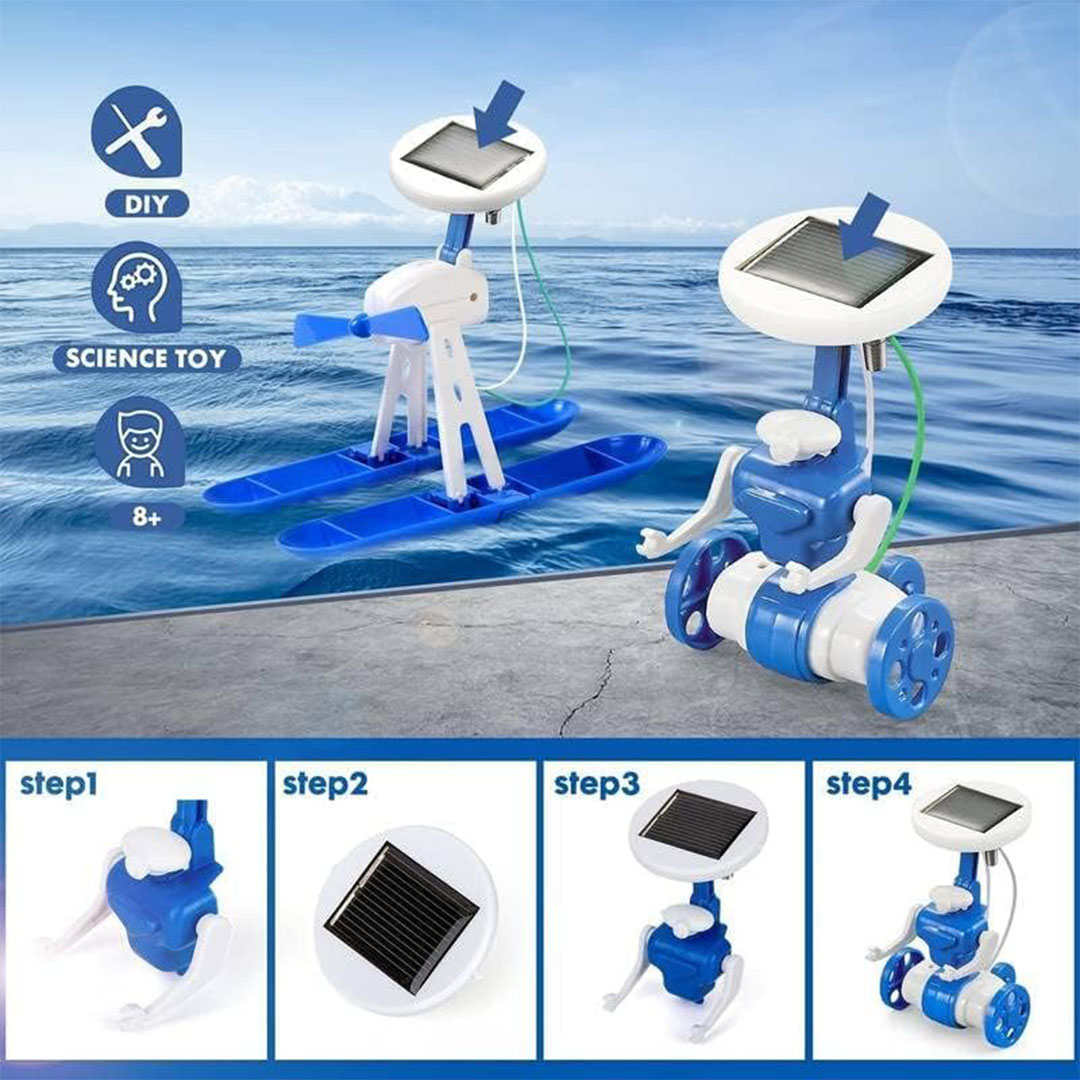 روبوت يعمل بالطاقة الشمسية للاطفال