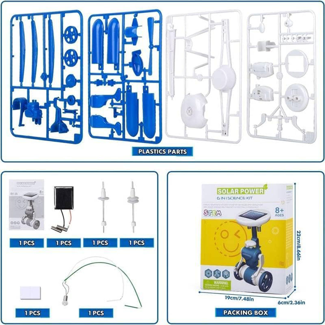 روبوت يعمل بالطاقة الشمسية للاطفال