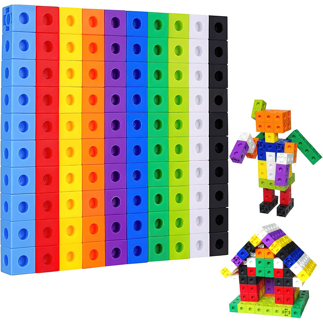 لعبة مكعبات صغيرة للأطفال لتنمية مهارتهم - 100 قطعة