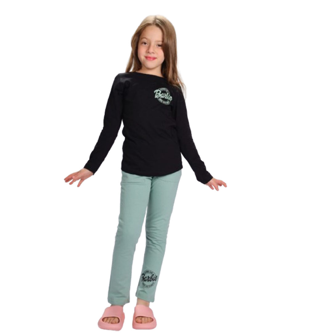 بيجامه بناتي صيفي قطن - 2 قطعة 221