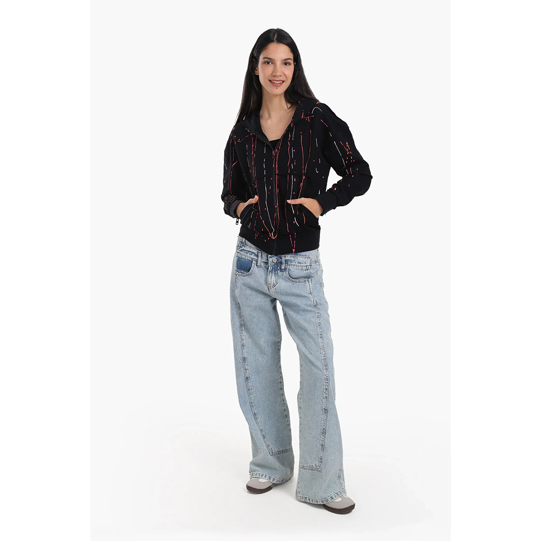 كارينا جاكيت حريمي بخطوط تجريدية 56472