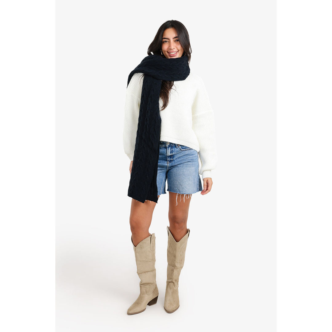 كارينا شال مضفر بنمط حريمي 57708