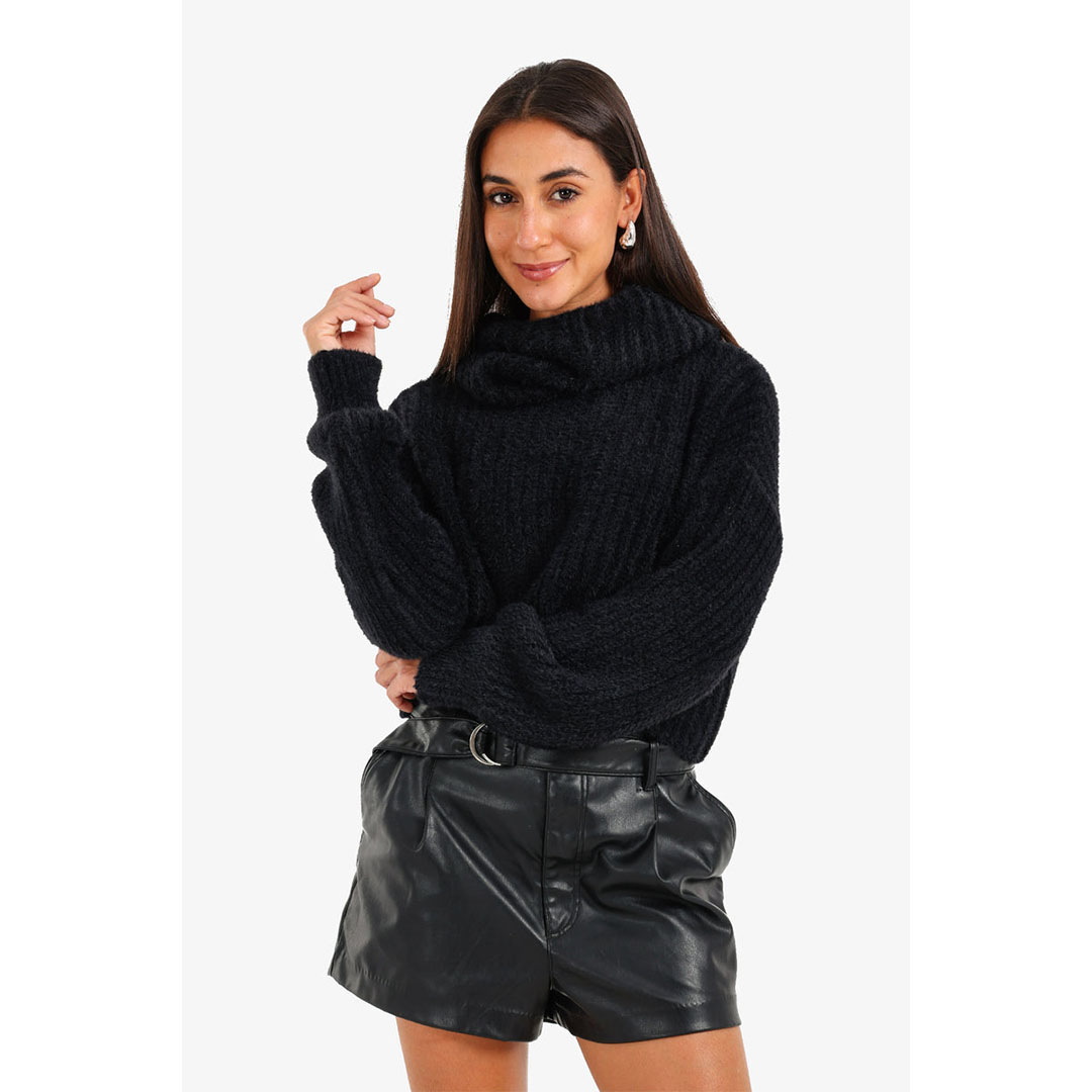 كارينا بلوفر قصير بياقة دائرية حريمي 57731