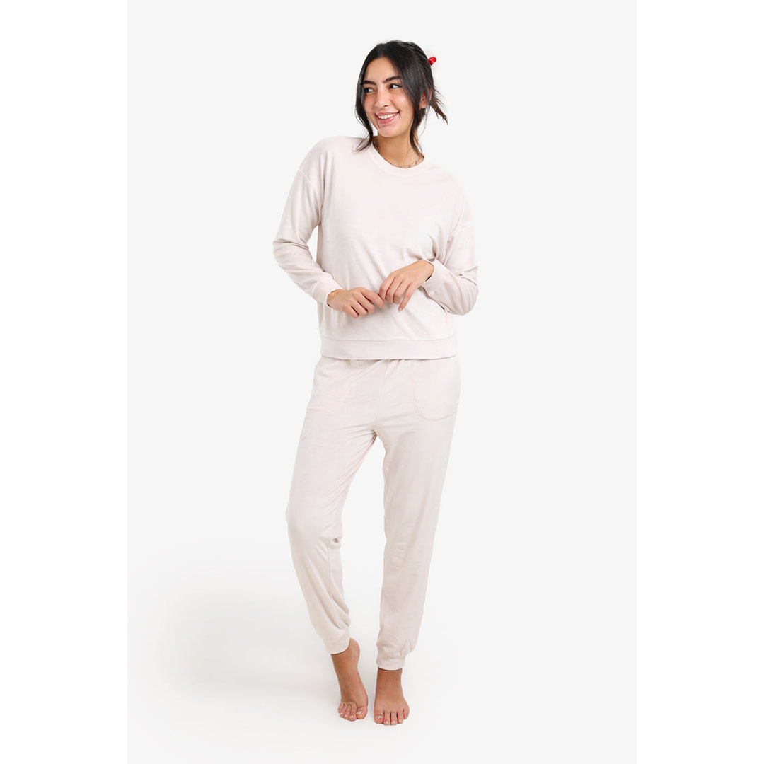 كارينا بيجامة برقبة دائرية 57843