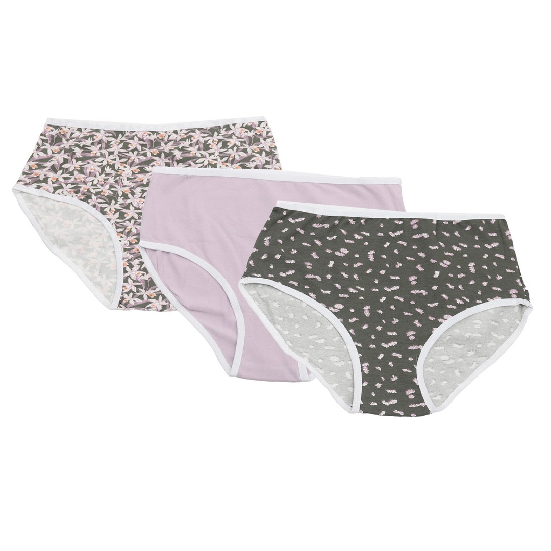 كارينا كوكيز بانتي بريف حريمي قطن - 3 قطع - الوان متعددة