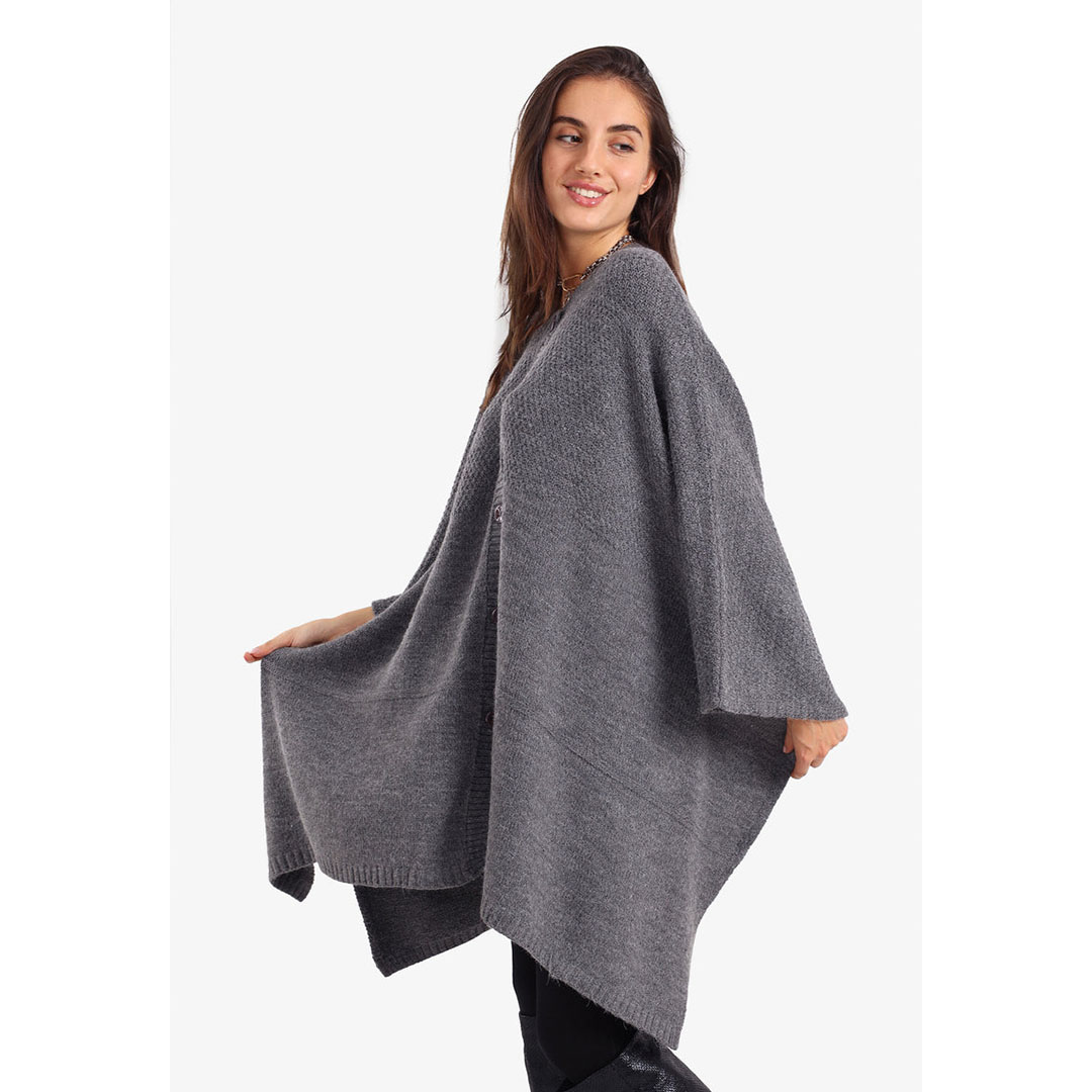 بونشو شتوي حريمي بزراير من كارينا