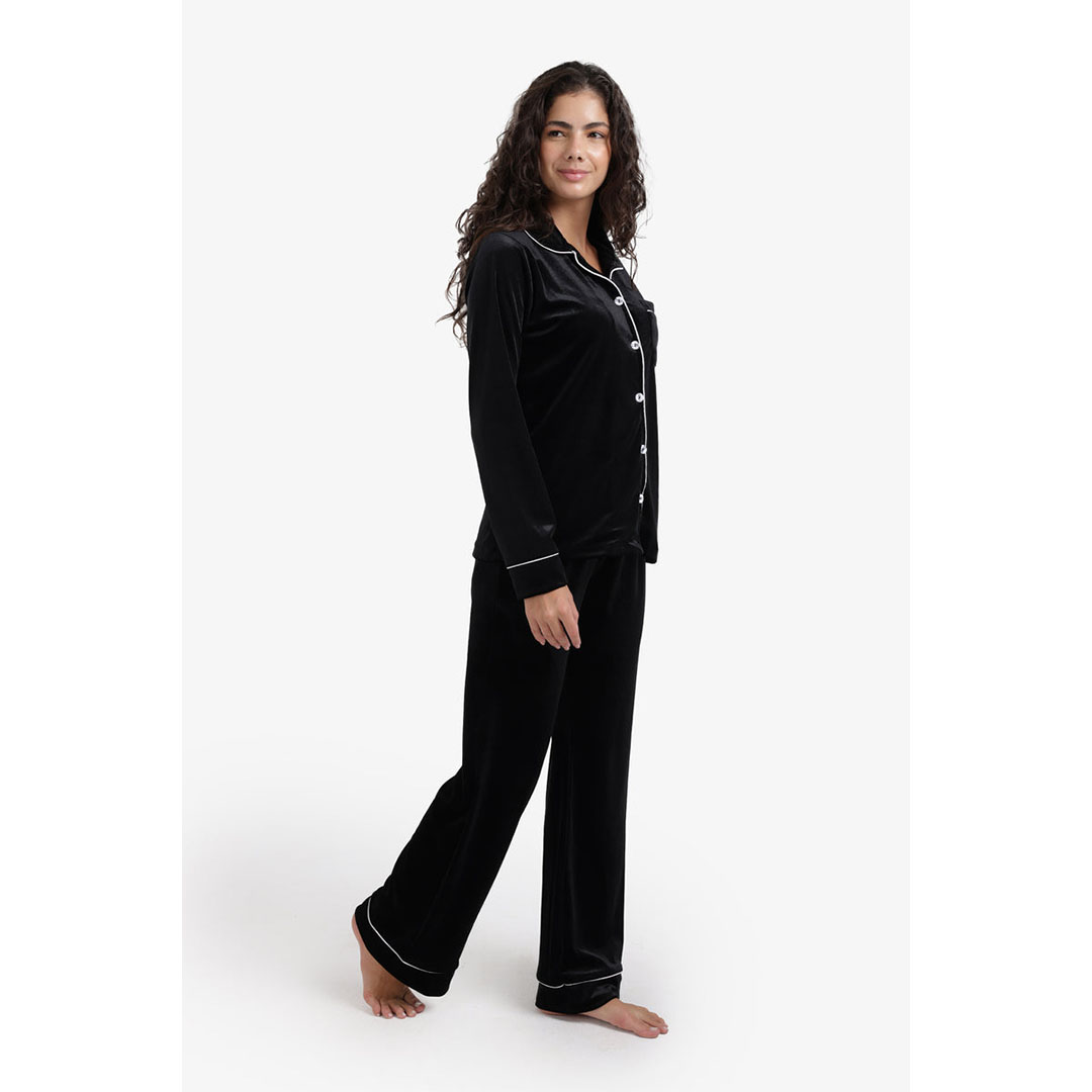 كارينا طقم بيجامة كلاسيك حريمي 57657