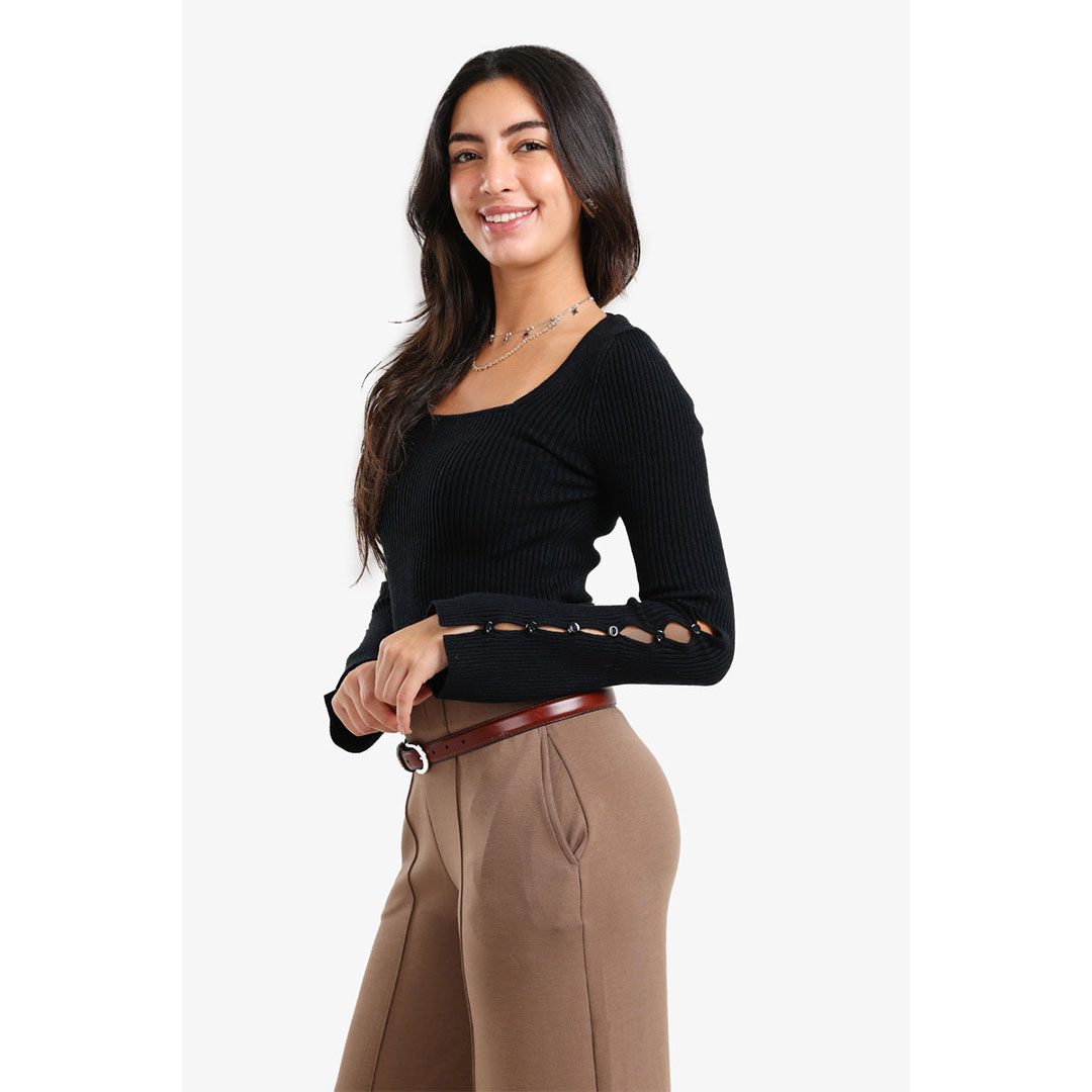 كارينا بلوفر مضلع برقبة مربعة حريمي 57668