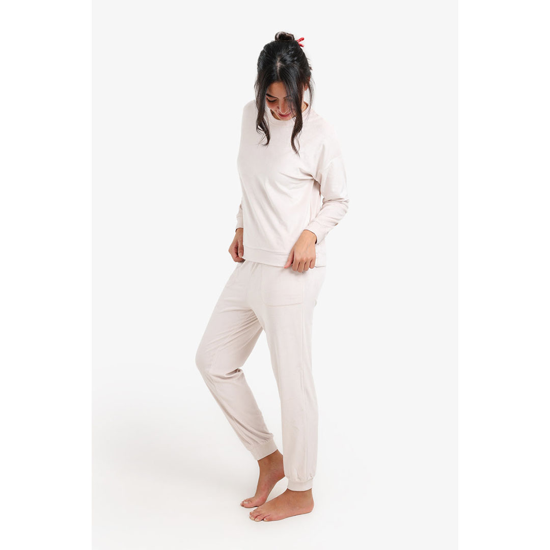 كارينا بيجامة برقبة دائرية 57843