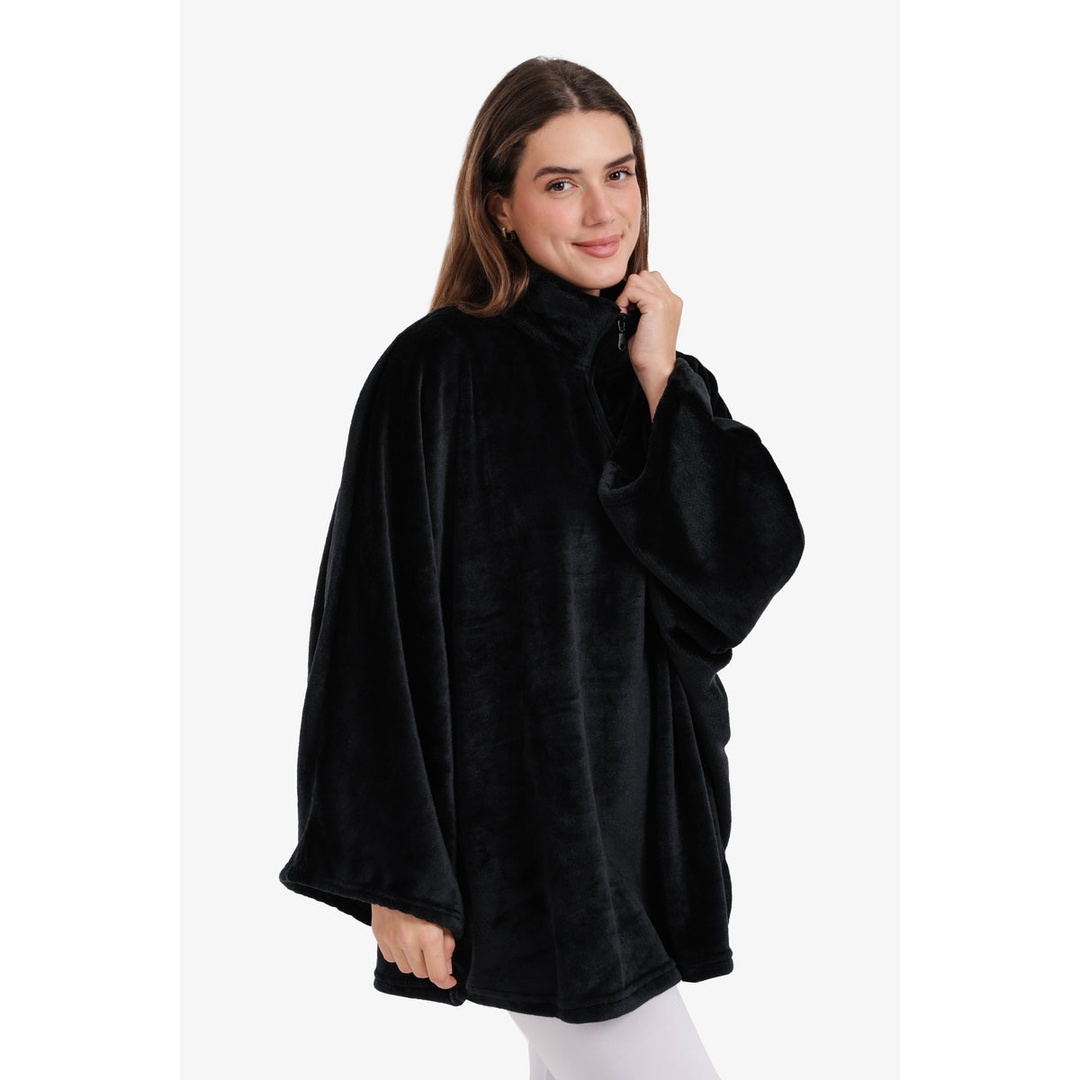 بونشو مخملي بطانية قابلة للارتداء - 57973