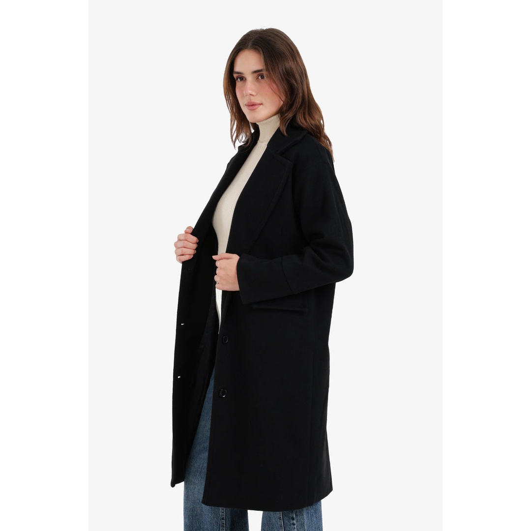 بالطو بياقة مدببة حريمي - 58256