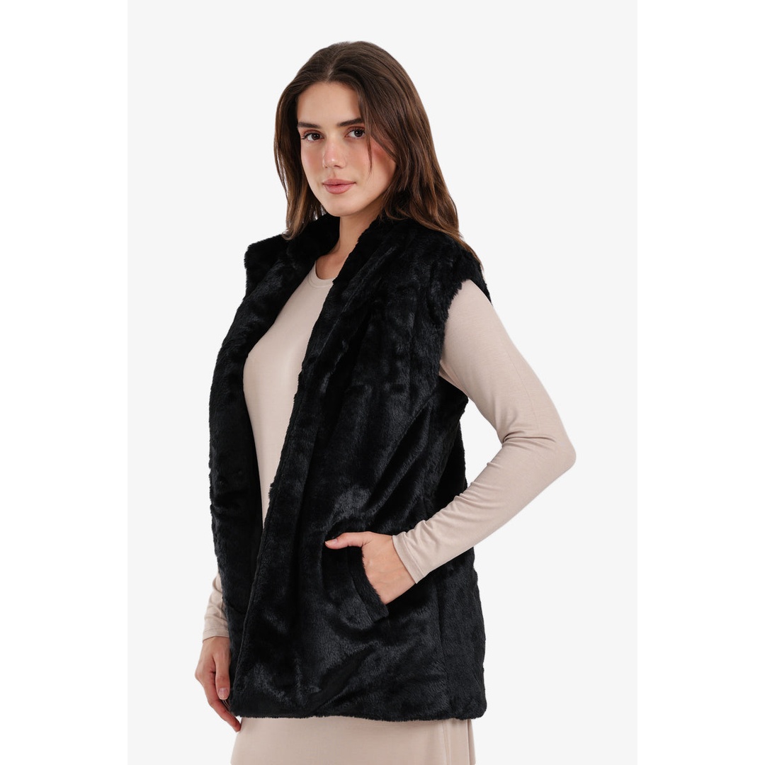 فيست بدون أكمام بياقة مفتوحة - 58263