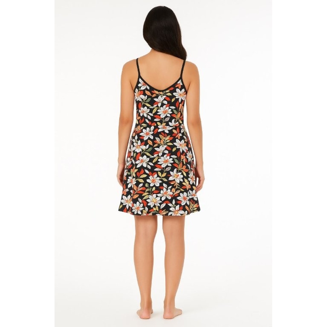 كارينا كوكيز فستان نوم حريمي حمالات مشجر