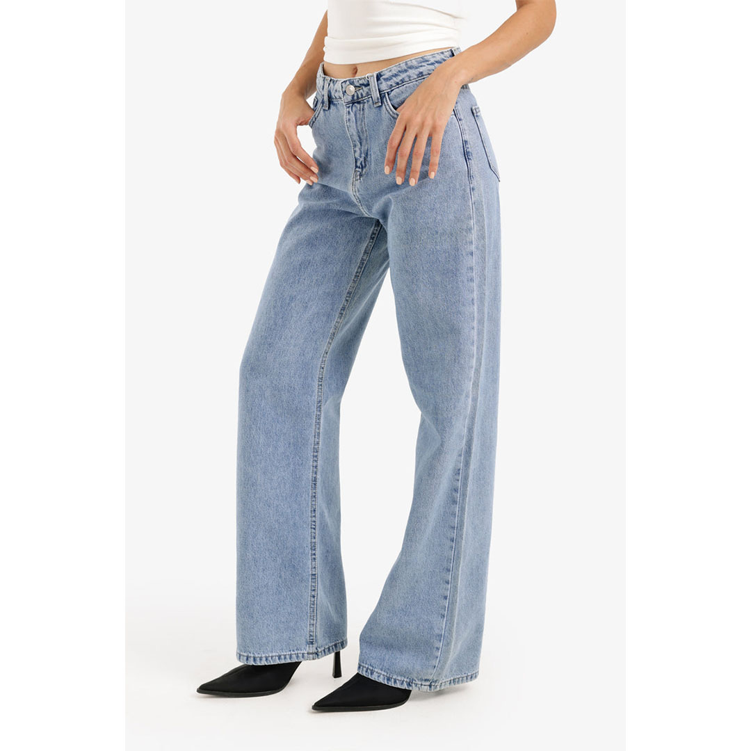 كارينا بنطلون جينز بقصة مستقيمة حريمي 57362