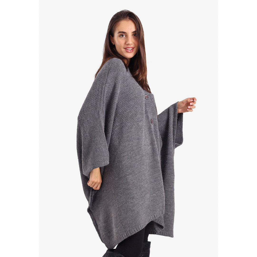 بونشو شتوي حريمي بزراير من كارينا