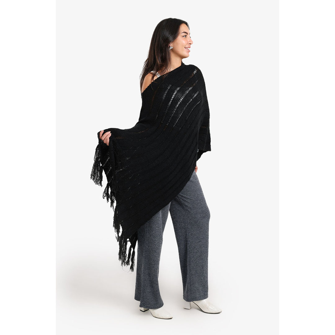 كارينا بلوفر محبوك بحواف مضلعة 57661