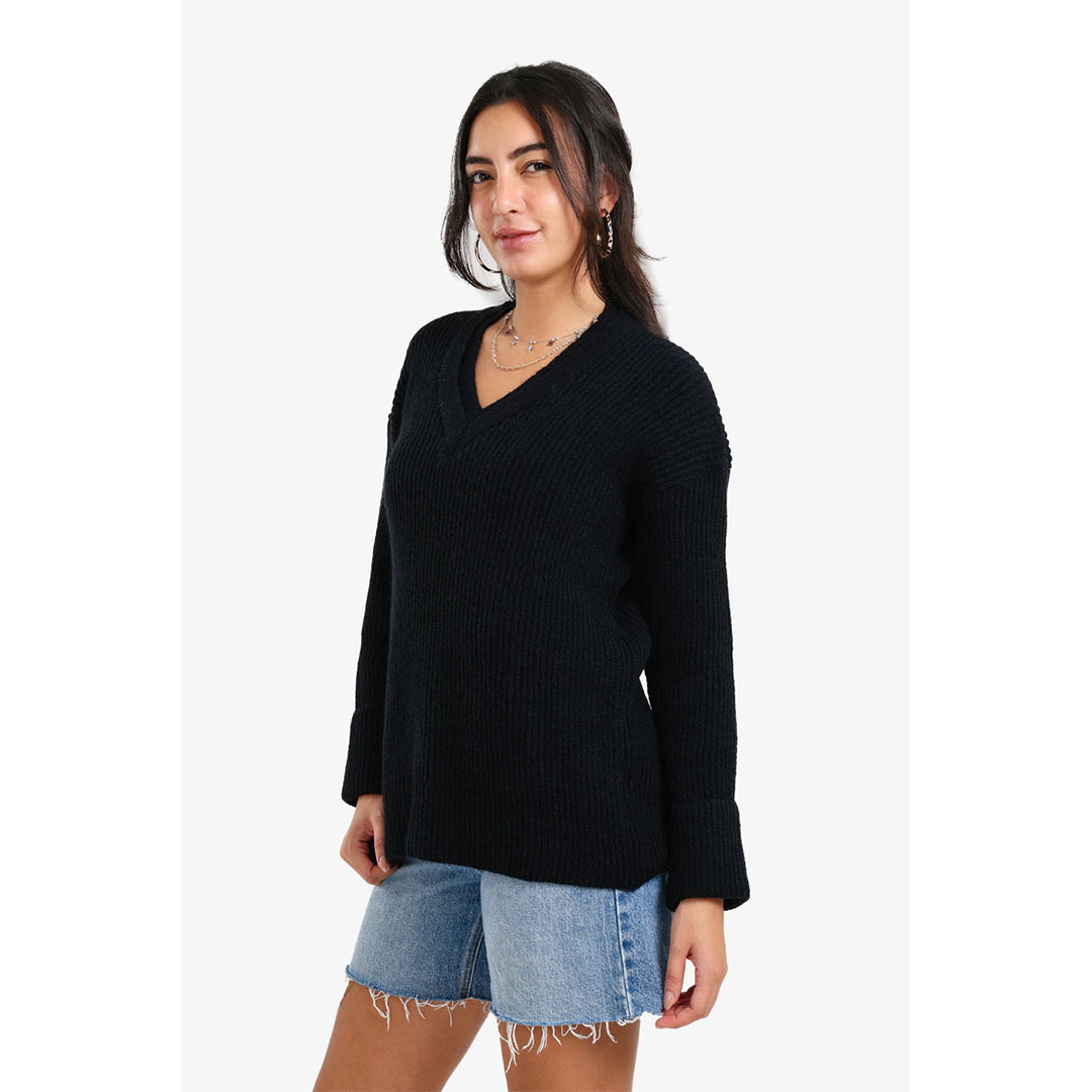 كارينا بلوفر مضلع برقبة على شكل حرف V حريمي 57662