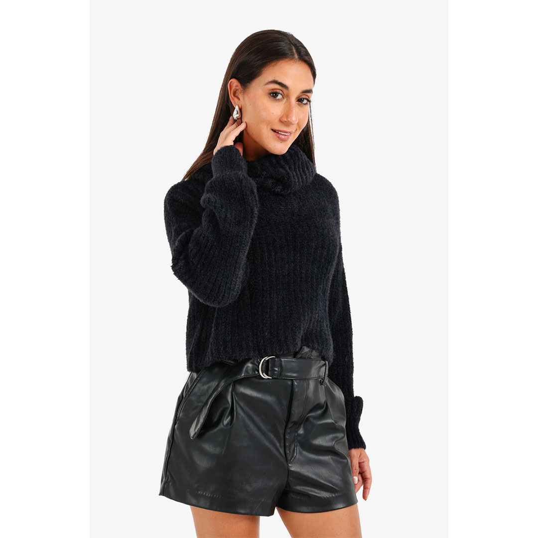 كارينا بلوفر قصير بياقة دائرية حريمي 57731