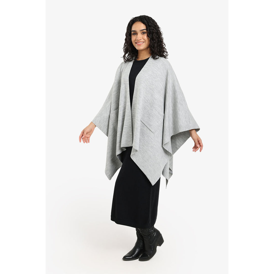 كارينا بونشو محبوك مريح مع جيوب حريمي 57732