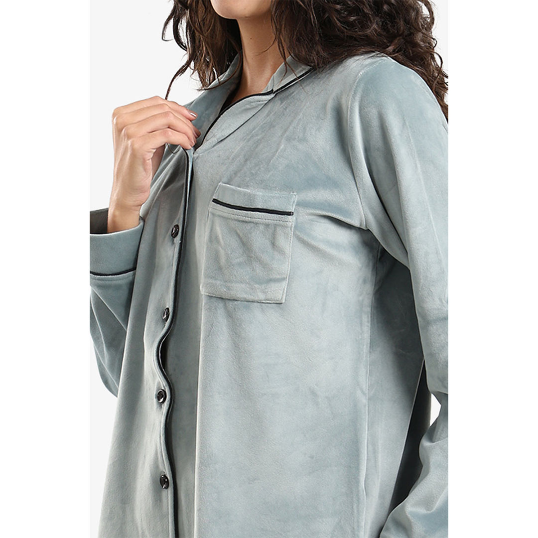 كارينا بيجاما مخملي 57804