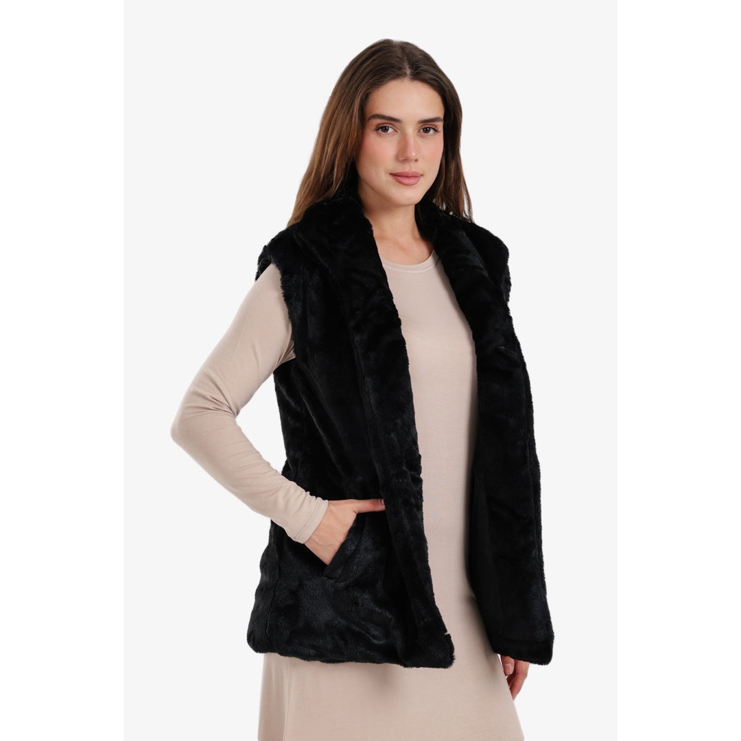 فيست بدون أكمام بياقة مفتوحة - 58263