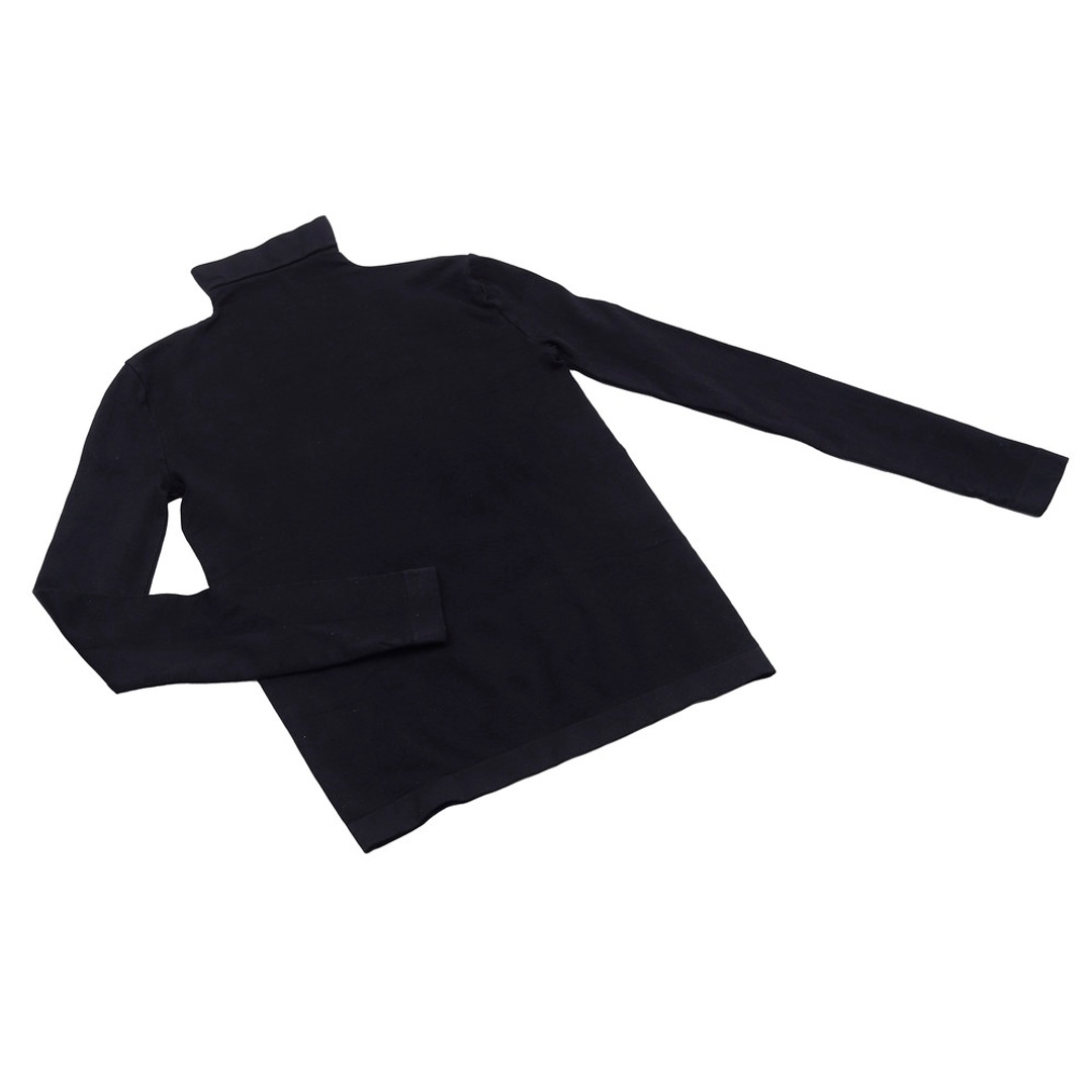 كارينا كوكيز توب حريمي بأكمام طويلة ورقبة عالية