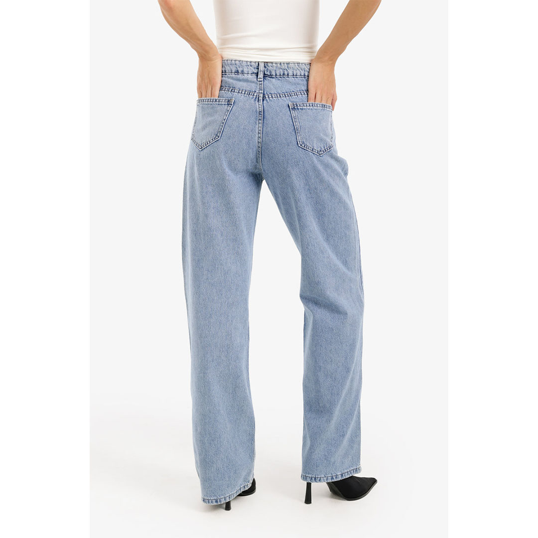 كارينا بنطلون جينز بقصة مستقيمة حريمي 57362