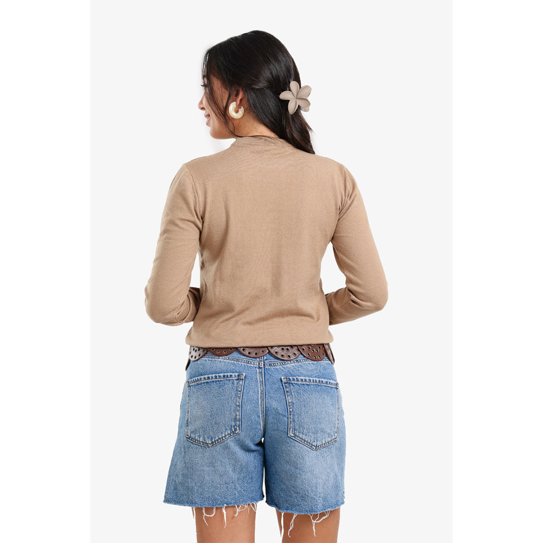 كارينا بلوفر برقبة دائرية حريمي 57473