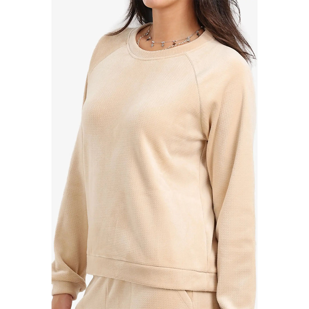 طقم بيجاما بنقشة منسوجة حريمي 57991