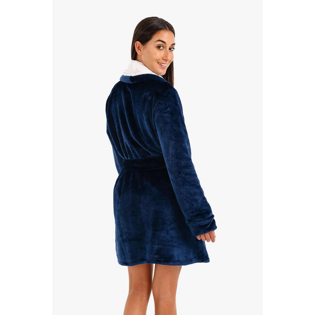 روب قطيفة مبطن مع حزام حريمي 57992