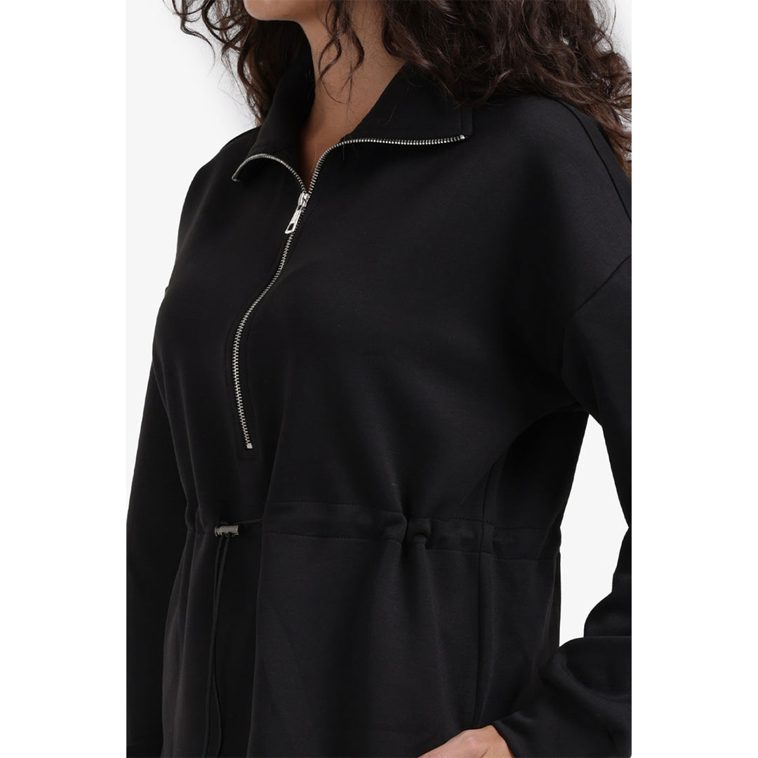 كارينا سويت شيرت بنصف سوسته حريمي 57995