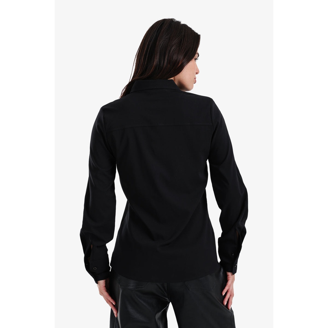 قميص بياقة مطوية حريمي - 58103