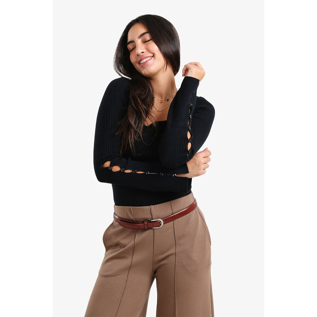 كارينا بلوفر مضلع برقبة مربعة حريمي 57668