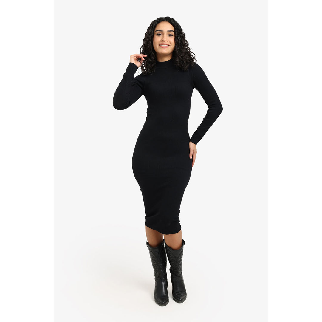 كارينا فستان ميدي ضيق ومضلع 57713