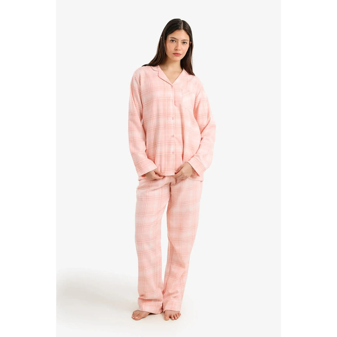 طقم بيجامة مريح منقوش حريمي 58125