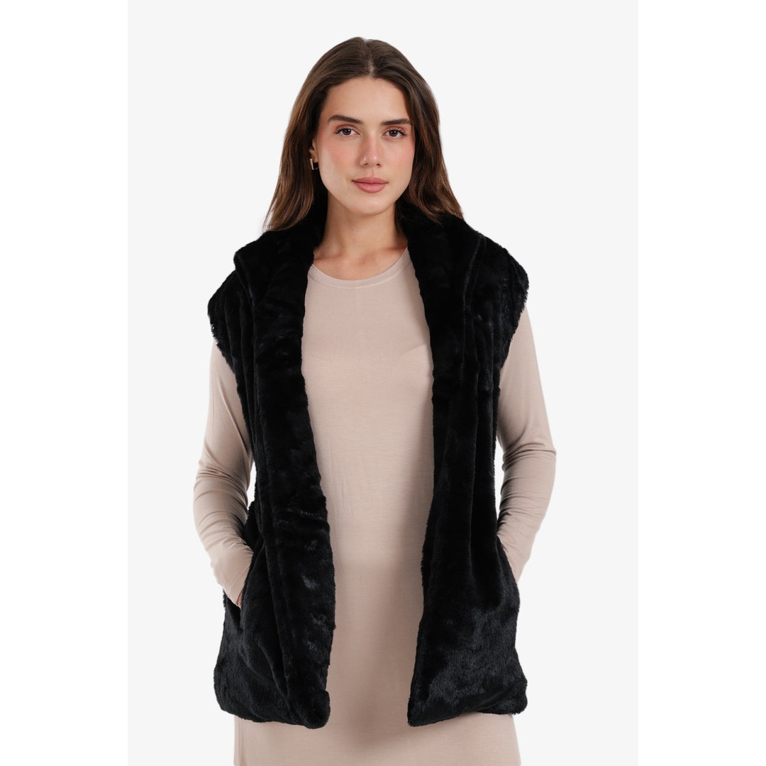 فيست بدون أكمام بياقة مفتوحة - 58263